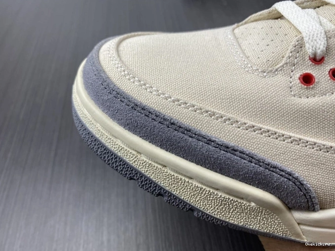 One Kick Retro Jordan Air DH7139-100 3 Muslin 0816